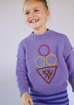 PULLOVER Cool Merino - Strikkeoppskrift (SE) fra Lana Grossa