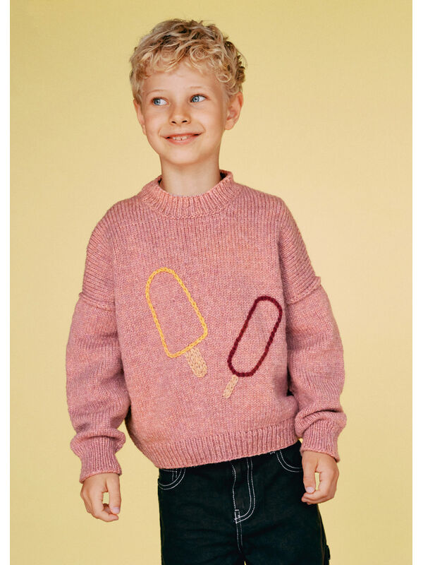 Lana Grossa PULLOVER Cool Merino - Strikkeoppskrift (SE)