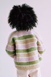 Lana Grossa CARDIGAN Natural Alpaca Lungo - Strikkeoppskrift (SE)