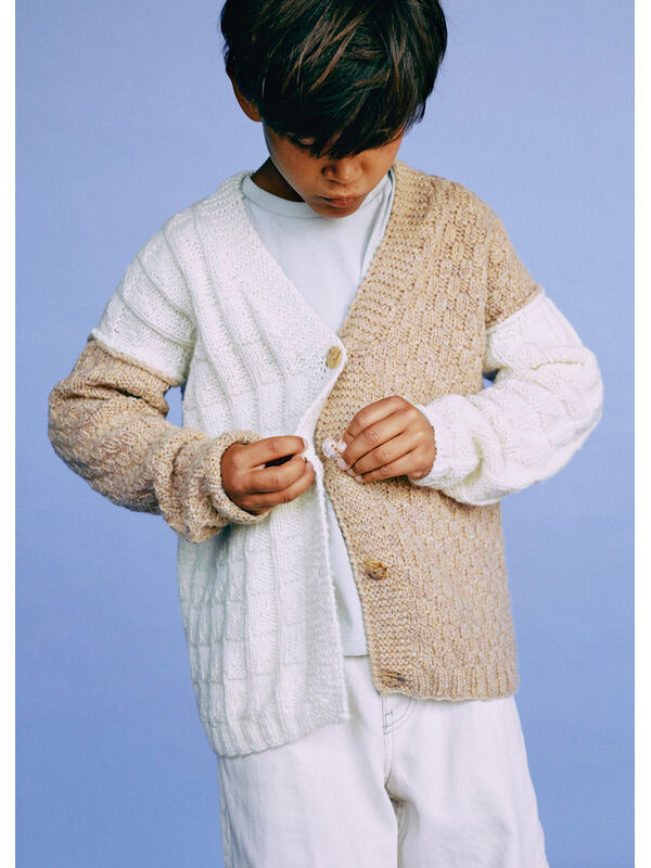 Lana Grossa CARDIGAN Cool Merino - Strikkeoppskrift (SE)