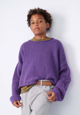 PULLOVER Cool Merino - Strikkeoppskrift (SE) fra Lana Grossa