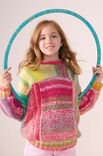 Lana Grossa PULLOVER Gomitolo Magico & Gomitolo Versione - Strikkeoppskrift (SE)
