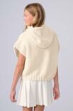 Lana Grossa HOODIE-SLIPOVER Cool Merino Big - Strikkeoppskrift (SE)