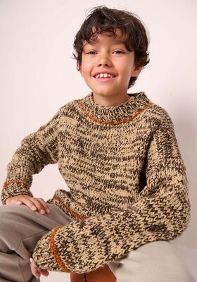 PULLOVER Ecopuno & Cool Merino & Cool Merino Big - Strikkeoppskrift (SE) fra Lana Grossa