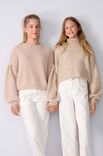 Lana Grossa PULLOVER Soffio & Setasuri - Strikkeoppskrift (SE)