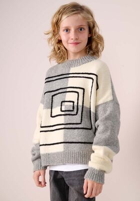 PULLOVER Cool Merino - Strikkeoppskrift (SE) fra Lana Grossa
