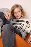 Lana Grossa PULLOVER Cool Merino - Strikkeoppskrift (SE)