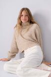 Lana Grossa KORT PULLOVER Twinny - Strikkeoppskrift (SE)
