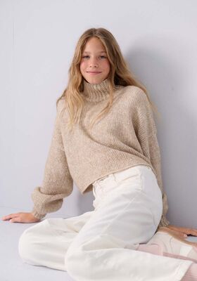 KORT PULLOVER Twinny - Strikkeoppskrift (SE) fra Lana Grossa