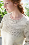 Lana Grossa MØNSTERMIX-PULLOVER Landlust Sommerseide - Strikkeoppskrift (NO)