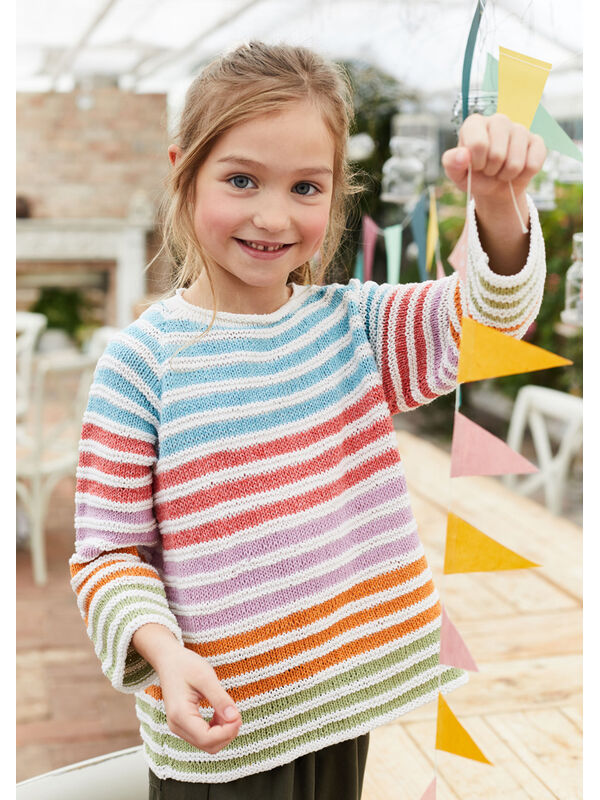 Lana Grossa RAGLANPULLOVER Landlust Sommerseide