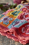 Lana Grossa GRANNY-PLAID Landlust Sommerseide - Strikkeoppskrift (NO)