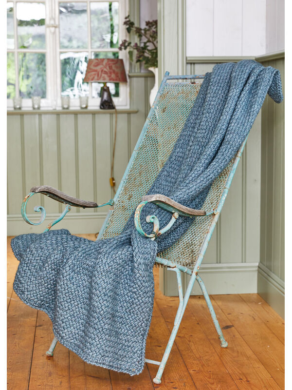 Lana Grossa PLAID Landlust Winterwolle - Strikkeoppskrift (NO)
