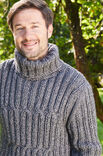 Lana Grossa PULLOVER Landlust Winterwolle - Strikkeoppskrift (NO)