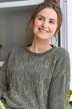 Lana Grossa PULLOVER Landlust Sommerseide - Strikkeoppskrift (SE)