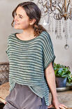 Lana Grossa T-SHIRT Landlust Sommerseide - Strikkeoppskrift (SE)