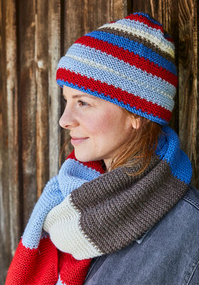 LUE Landlust Alpaka Merino 160 - Strikkeoppskrift (SE) fra Lana Grossa