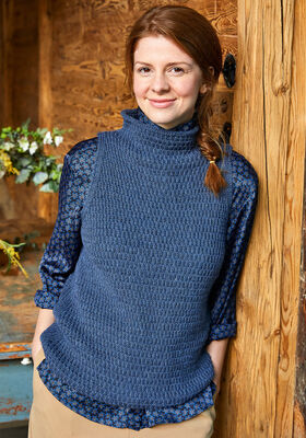 SLIPOVER Landlust Alpaka Merino 160 - Strikkeoppskrift (SE) fra Lana Grossa