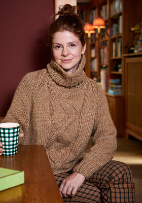 PULLOVER - Landlust Winterwolle - Strikkeoppskrift (SE) fra Lana Grossa