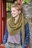 Lana Grossa TREKANTSKJERF Landlust Alpaka Merino 160 - Strikkeoppskrift (SE)