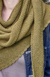 Lana Grossa TREKANTSKJERF Landlust Alpaka Merino 160 - Strikkeoppskrift (SE)