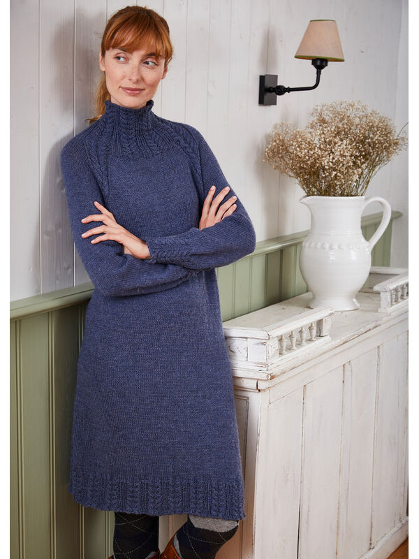 Lana Grossa KJOLE Landlust Alpaka Merino 160 - Strikkeoppskrift (SE)