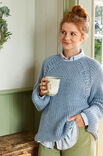 Lana Grossa PULLOVER Landlust Alpaka Merino 160 - Strikkeoppskrift (SE)