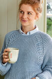 Lana Grossa PULLOVER Landlust Alpaka Merino 160 - Strikkeoppskrift (SE)