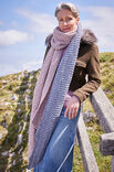 Lana Grossa SKJERF Landlust Soft Tweed 180 - Strikkeoppskrift (SE)