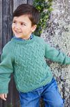 Lana Grossa PULLOVER Landlust Alpaka Merino 160 - Strikkeoppskrift (SE)