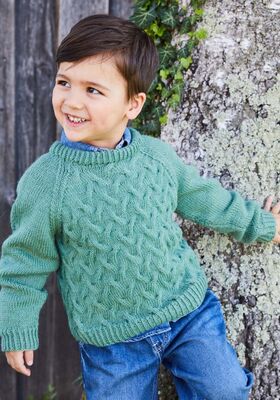PULLOVER Landlust Alpaka Merino 160 - Strikkeoppskrift (SE) fra Lana Grossa