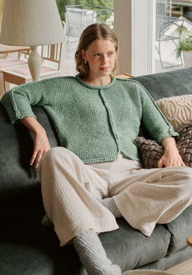 PULLOVER Landlust Winterwolle - Strikkeoppskrift (SE) fra Lana Grossa