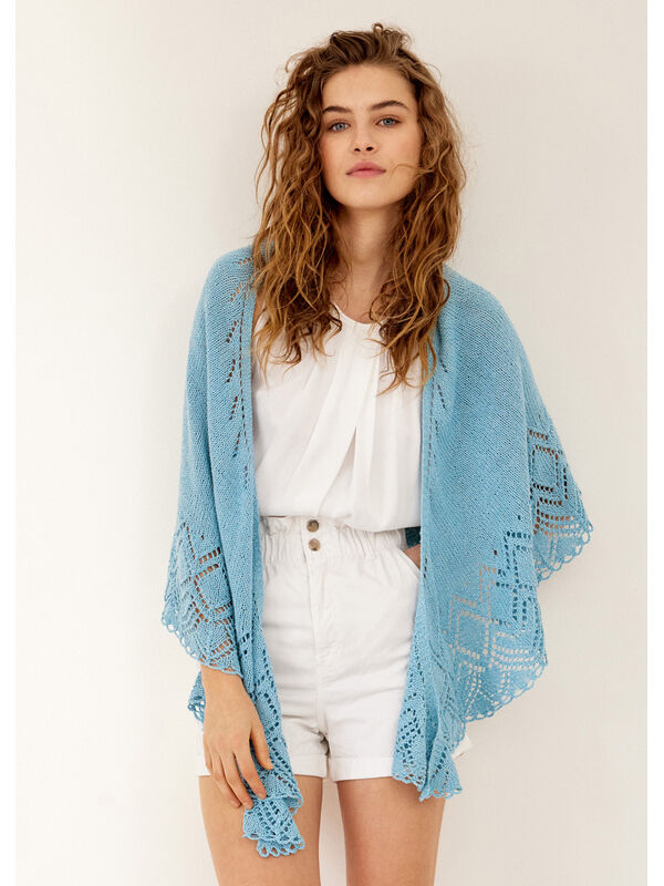 Lana Grossa SJAL Landlust Sommerseide - Strikkeoppskrift (SE)