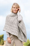 Lana Grossa PONCHO Landlust Winterwolle - Strikkeoppskrift (SE)