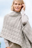 Lana Grossa PONCHO Landlust Winterwolle - Strikkeoppskrift (SE)