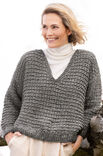 Lana Grossa PULLOVER Landlust Winterwolle - Strikkeoppskrift (SE)