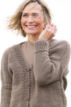 Lana Grossa CARDIGAN Landlust Winterwolle - Strikkeoppskrift (SE)