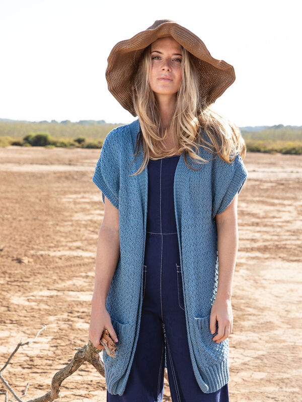 Lana Grossa VEST Organico - Strikkeinstruksjoner (NO)