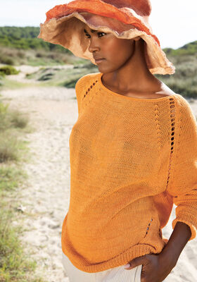 RAGLANPULLOVER Solo Lino - Strikkeinstruksjoner (NO) fra Lana Grossa