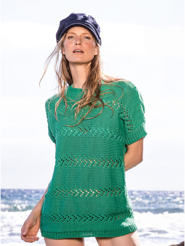 Lana Grossa TOP Organico - Strikkeoppskrift (NO)