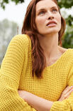 Lana Grossa V-HALS PULLOVER Organico - Strikkeoppskrift (DK)