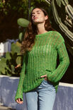 Lana Grossa PULLOVER Linissimo & Solo Lino - Strikkeoppskrift (SE)