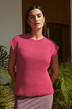 Lana Grossa T-SHIRT Cotton Wool - Strikkeoppskrift (SE)