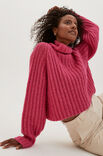 Lana Grossa PULLOVER Brigitte No. 2 - Strikkeoppskrift (DK)