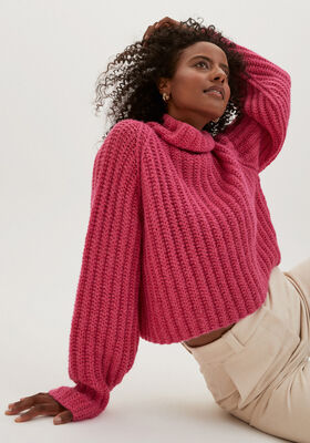 PULLOVER Brigitte No. 2 - Strikkeoppskrift (DK) fra Lana Grossa