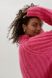 Lana Grossa PULLOVER Brigitte No. 2 - Strikkeoppskrift (DK)