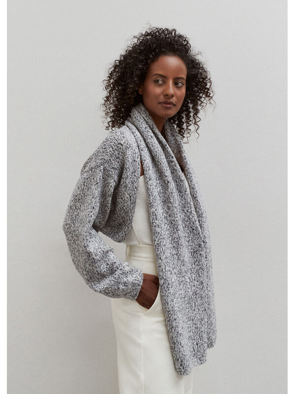 Lana Grossa SHRUG/KORT JAKKE Cool Merino Print - Strikkeoppskrift (DK)