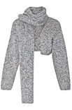 Lana Grossa SHRUG/KORT JAKKE Cool Merino Print - Strikkeoppskrift (DK)