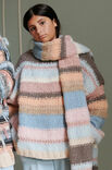 Lana Grossa PULLOVER Lala Berlin Lovely Cotton & Lala Berlin Furry - Strikkeoppskrift (DK)