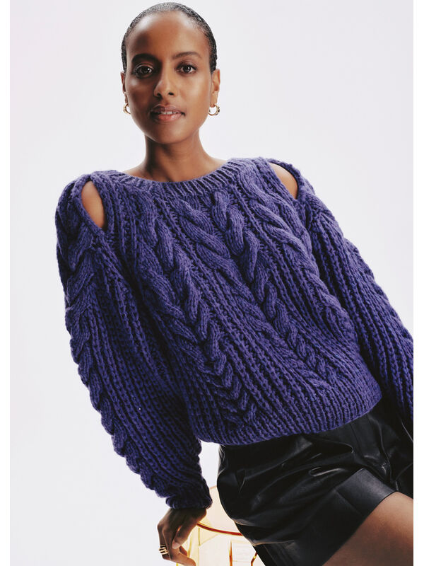 Lana Grossa PULLOVER Lovely Cotton (lala Berlin) - Strikkeoppskrift (SE)